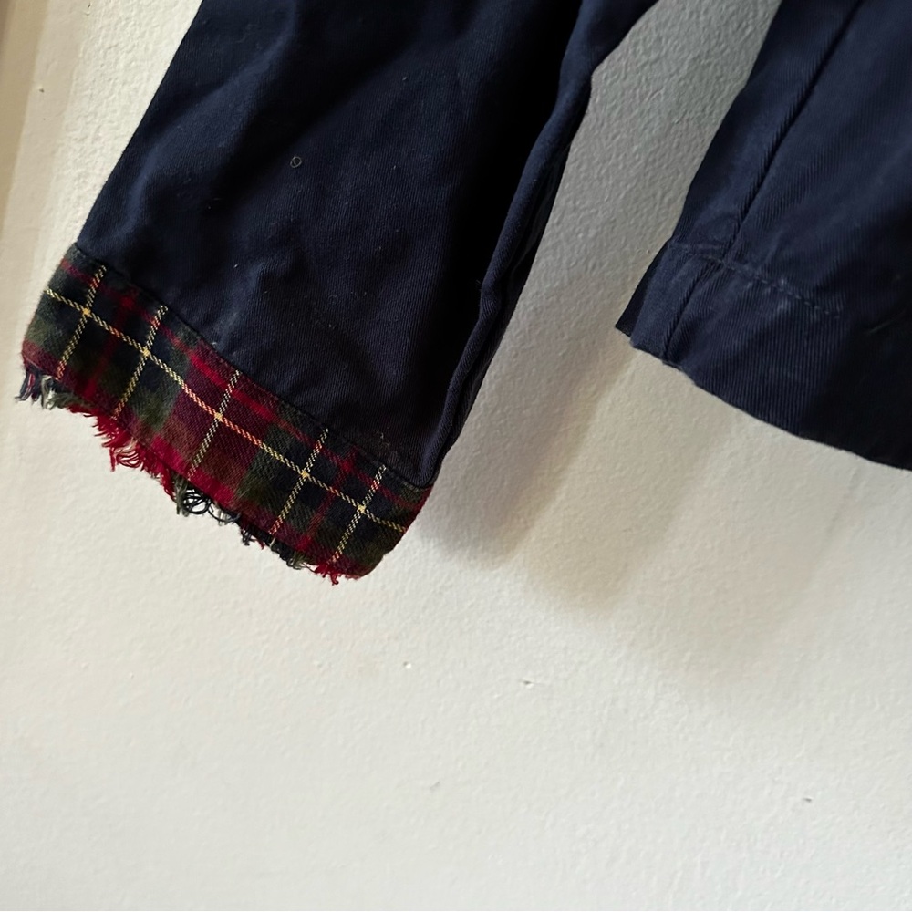 Bechamel Utility Twill Patchwork Plaid Jacket (Bi… - image 4